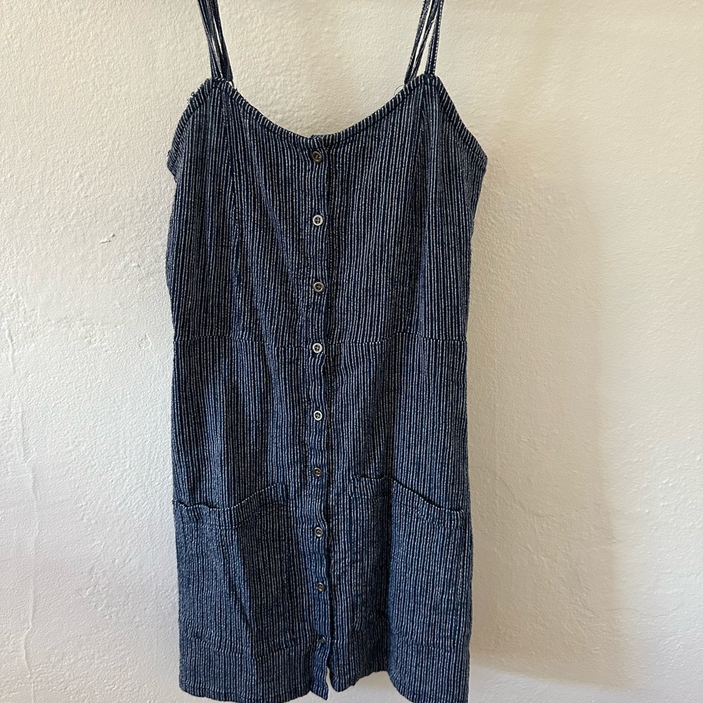 Amuse Society Blue Brunch Date Dress
